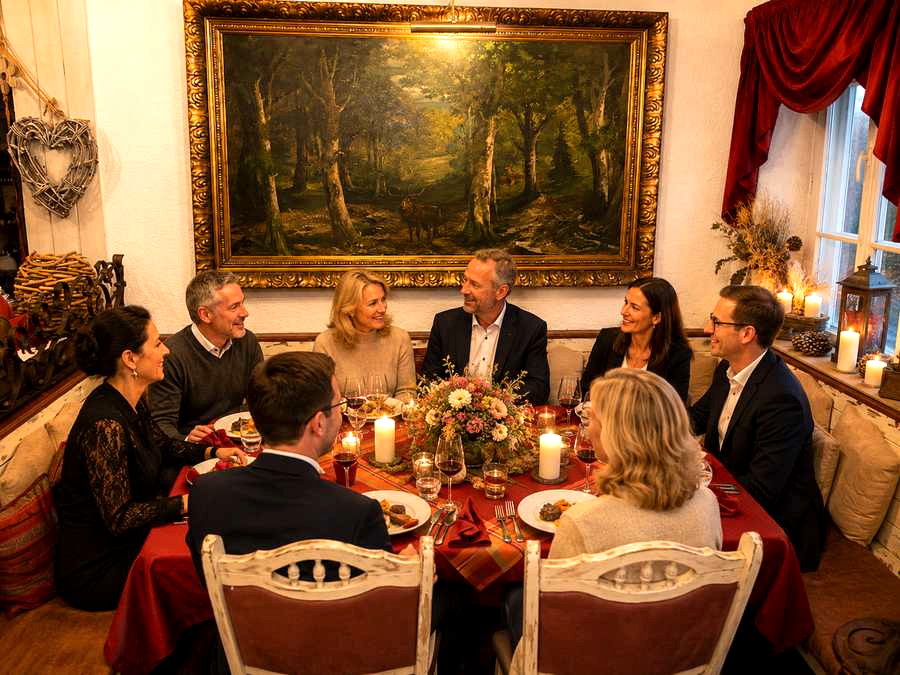 a la carte Restaurant – Gemälderaum