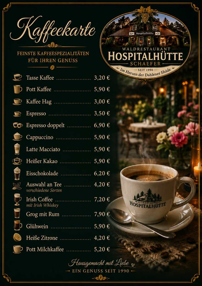 Kaffeekarte